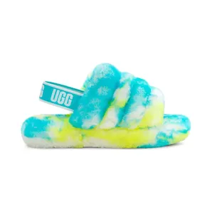 UGG Fluff Yeah Slide Oasis Blue (1123636K-OBSL)