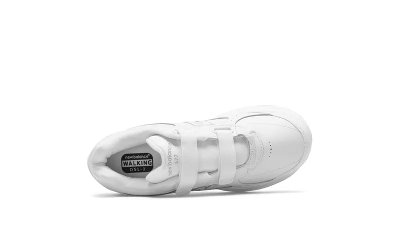 New Balance Hook and Loop 577  White (MW577VW)