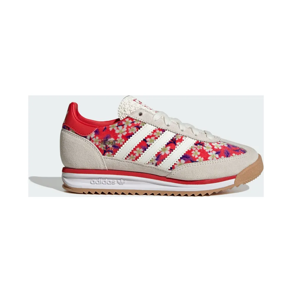 Adidas SL 72 RS x Liberty London Kids Red / Off White / Alumina (JQ8382)