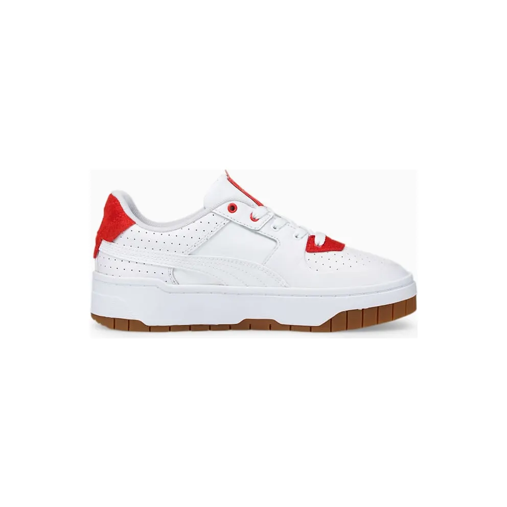 Puma Cali Dream Heritage Damen Weiß/Rot (384010-01)