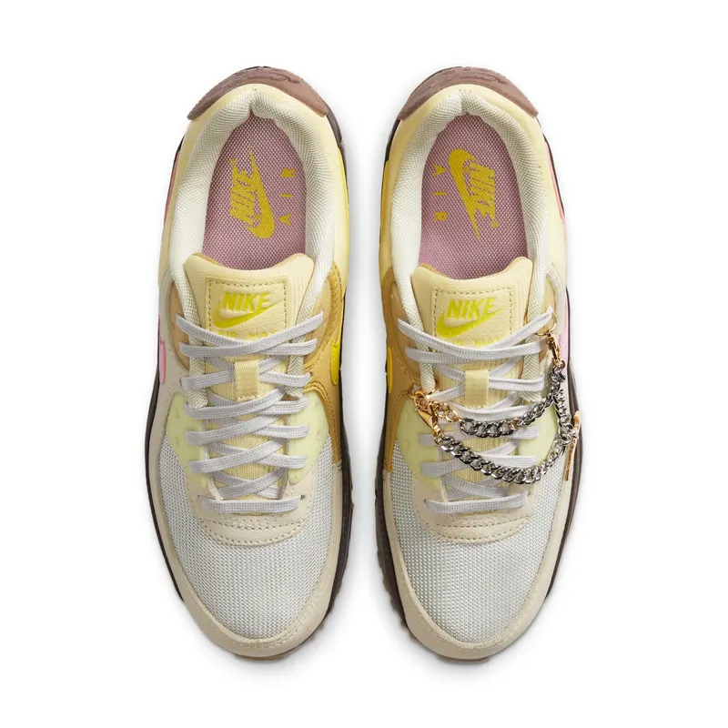 Nike WMNS Air Max 90 Cuban Link Velvet Brown (2020) (CZ0469-200)