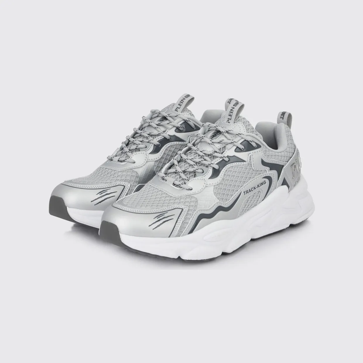 Plein Sport Gen X.05 Mesh Sneakers Silver (FAESUSC0843STE003N70)