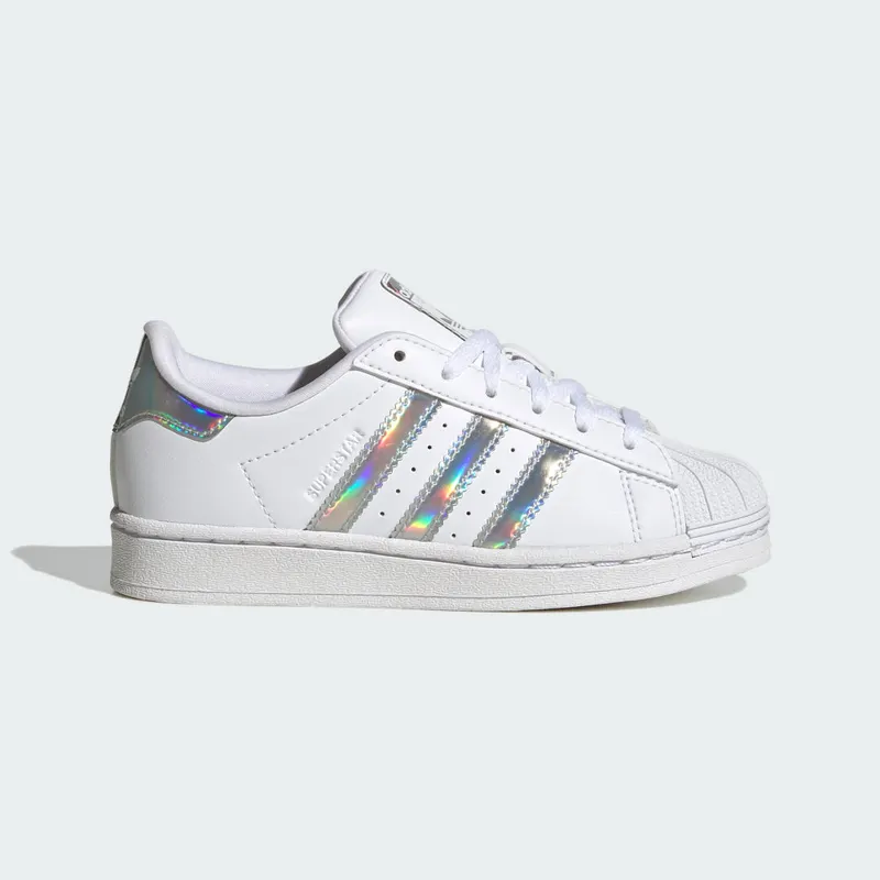 adidas Superstar Kids White / White / Silver Dawn (IG0239)