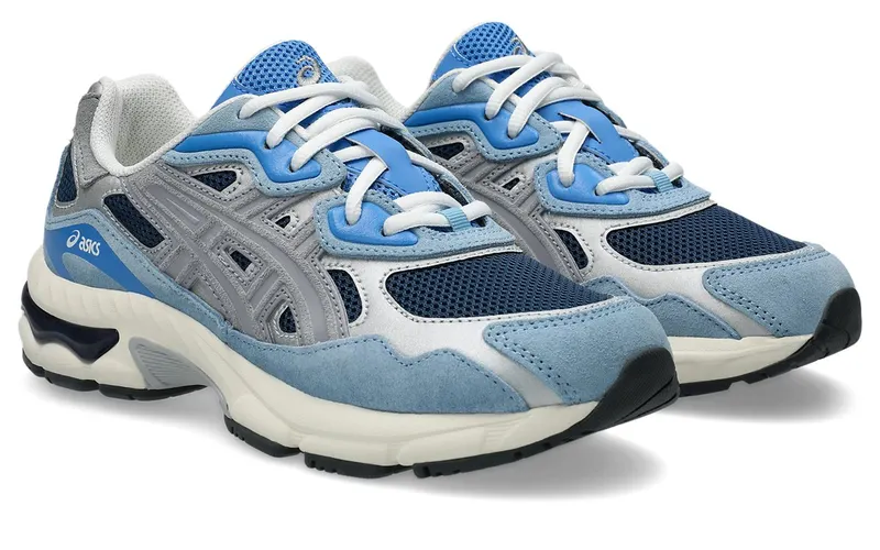 Asics GEL-NYC GS “Independence Blue / Gravel” (1204A175-400)