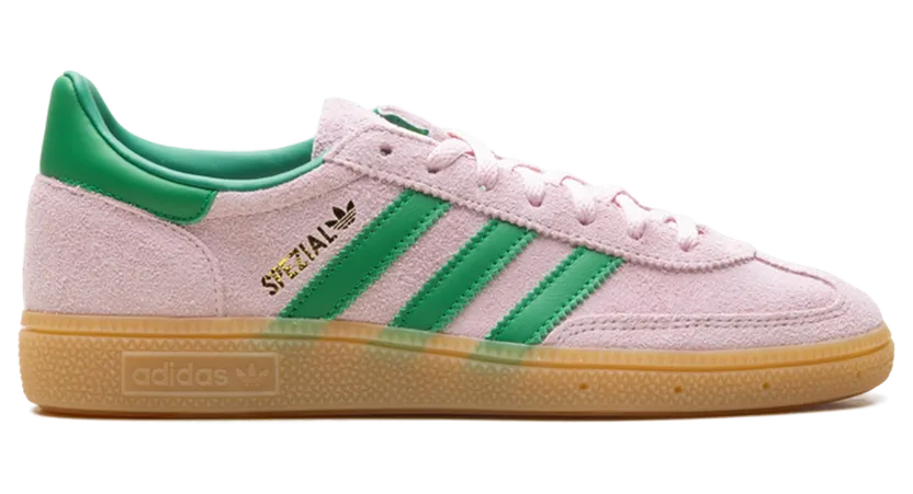 adidas Handball Spezial “Clear Pink”: zachtroze met groen en goud (4)