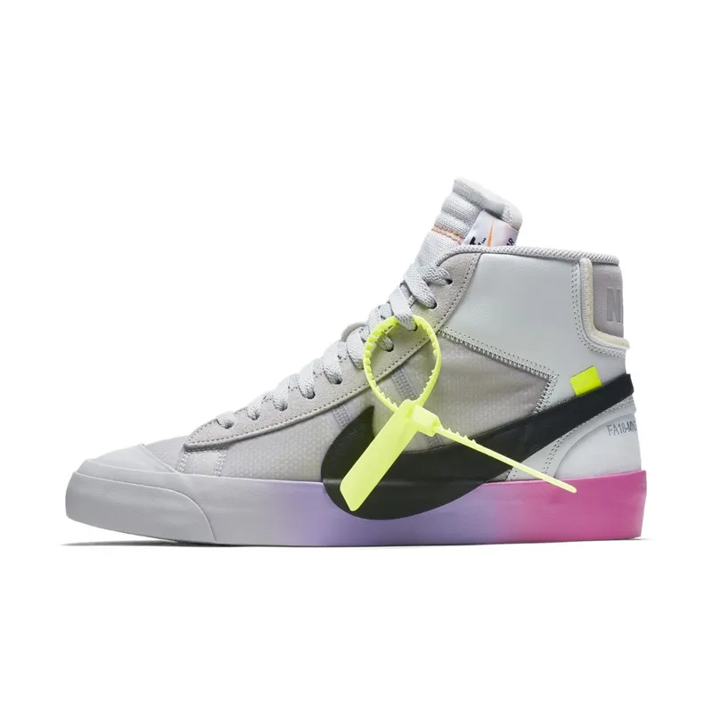 Nike x Off White Blazer Mid Serena Williams Wolf Grey ‘The Queen’ (2018) (AA3832-002)
