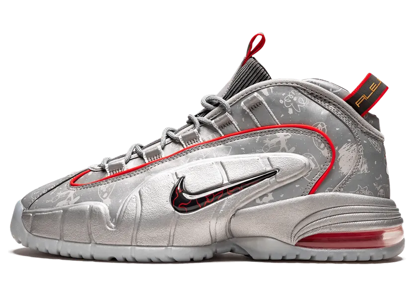 Nike Air Max Penny DB ‘Doernbecher’ Reflective Silver/Black-Chilling Red-Metallic Silver (728590-001)