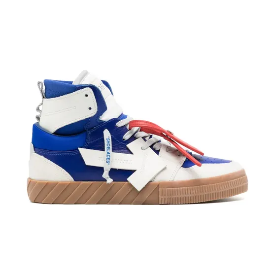 Off-White Floating Arrow high-top “Blue” (OMIA225F23LEA0010140)