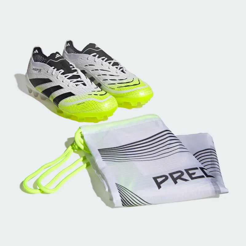 adidas Predator Elite 2G/3G AG Cloud White Core Black Lucid Lemon (JH8879)