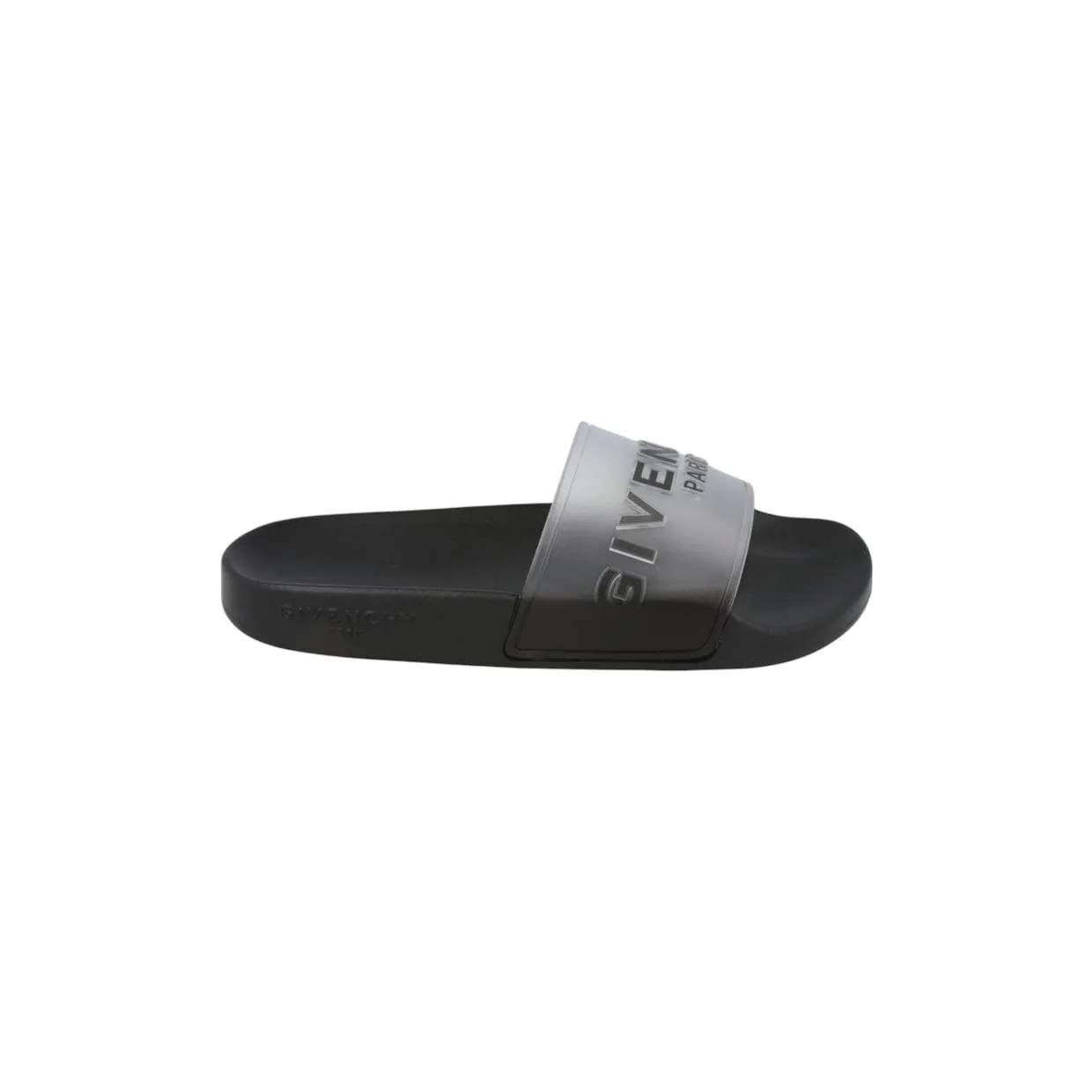 Givenchy Logo Slide Sandals White Black (BE3004-E188-116)