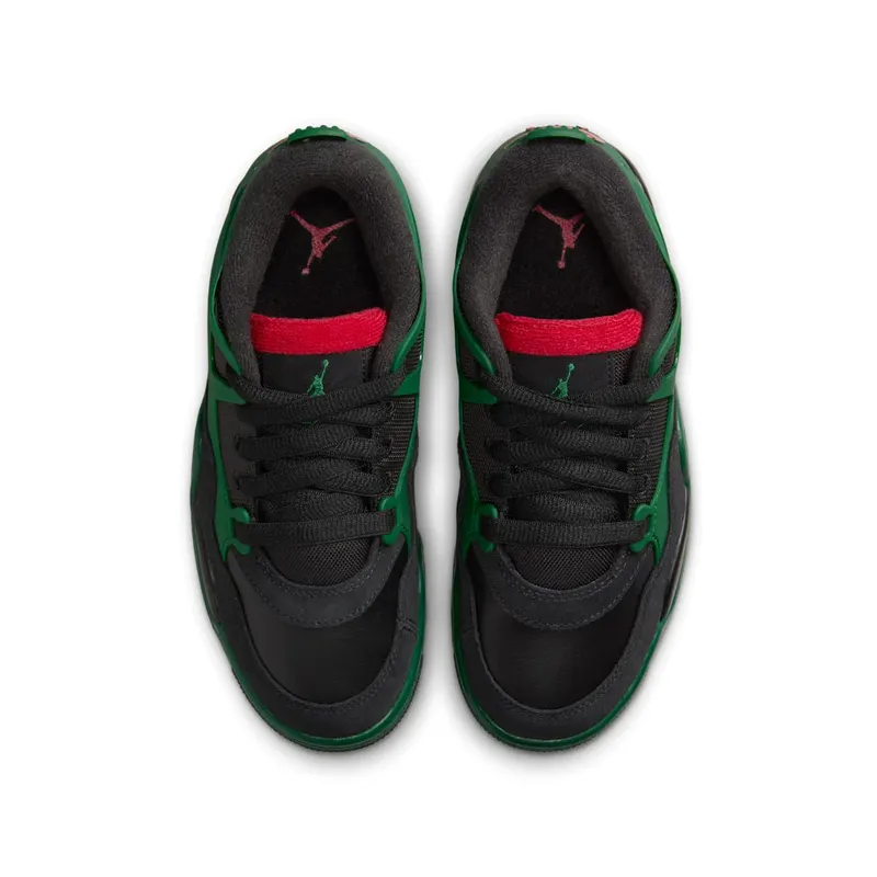 Jordan 4 RM GS “Black Gorge Green University Red” (FQ7938-003)