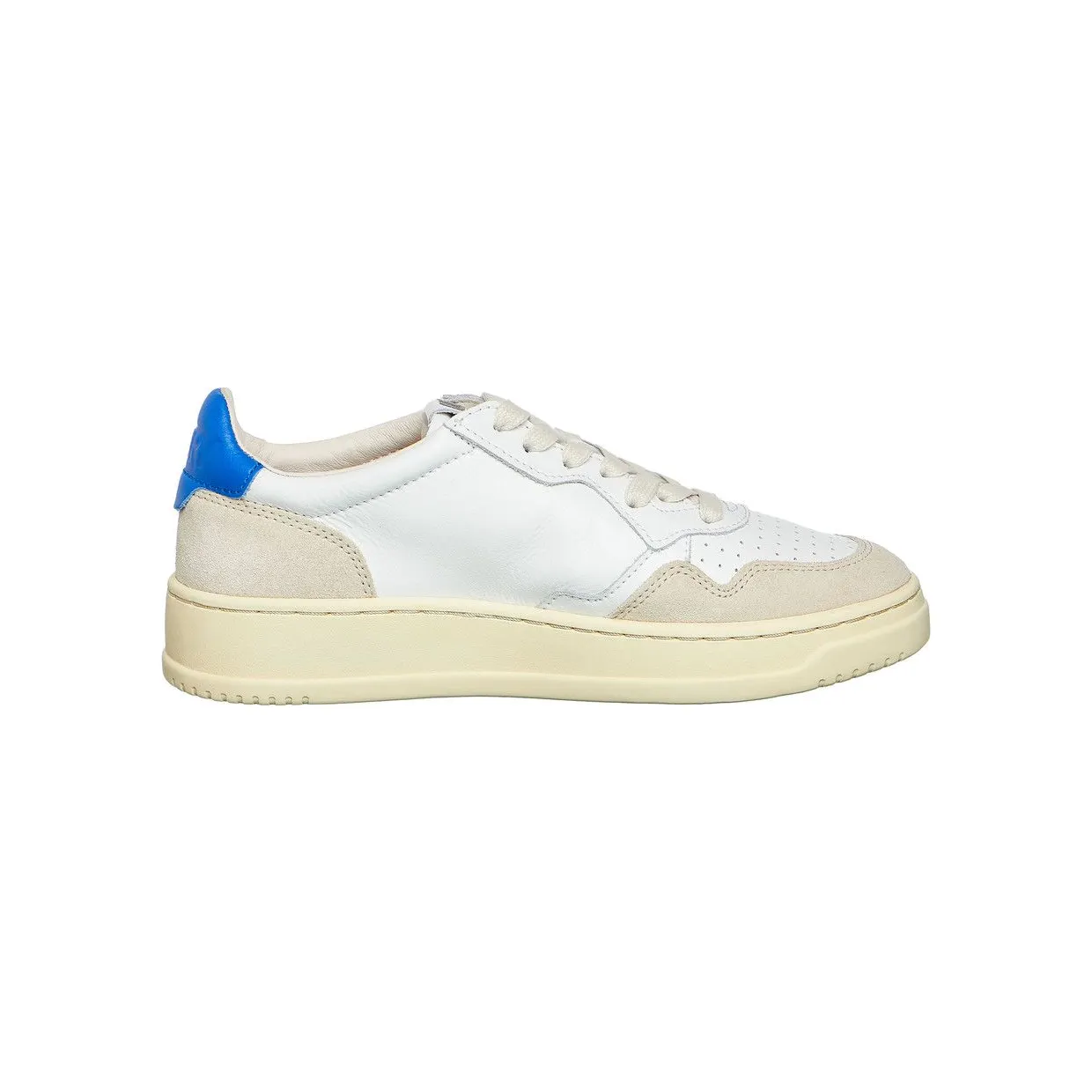 Autry Medalist Low Leather / Suede White / Princess Blue (AULWLS49) (3)