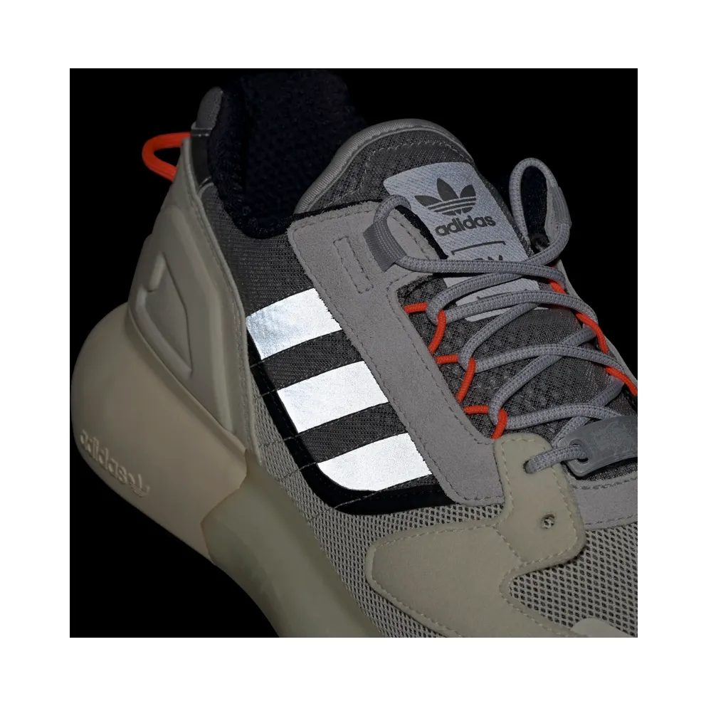 Adidas ZX 5K Boost Lerna Silver Metallic / Cream White / Solar Red (GY5993)