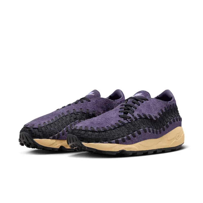 Nike Air Footscape Woven (dark raisin / white / black / sesame) – FZ2615-500