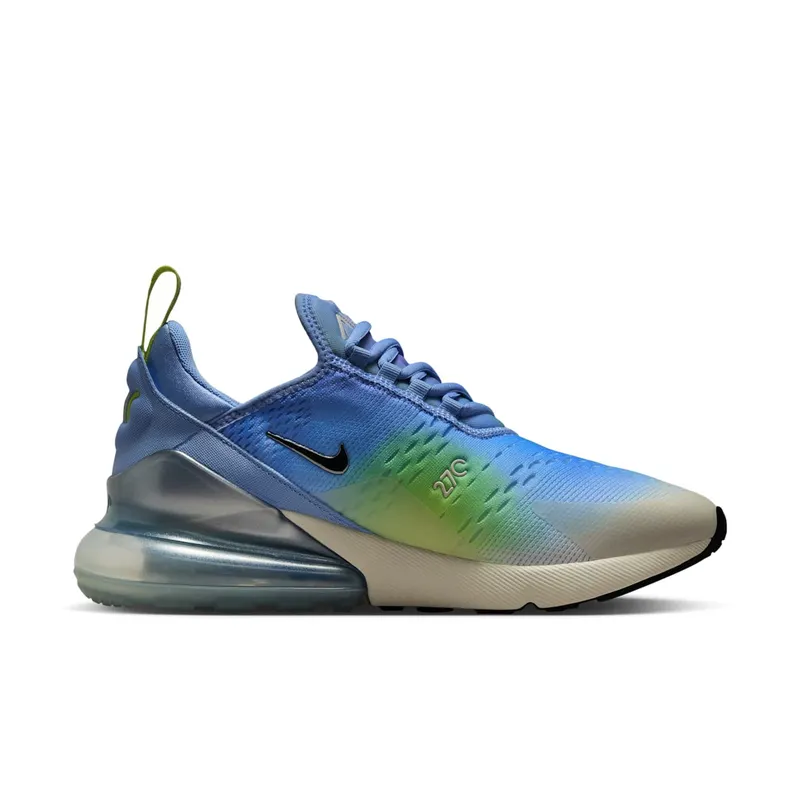 Nike Air Max 270 “Aluminum Hydrangeas Light Lemon Twist Metallic Silver” (IB7937-468)