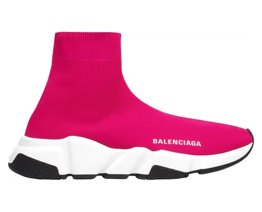 Balenciaga Speed Trainer Rose Hortensia (W)