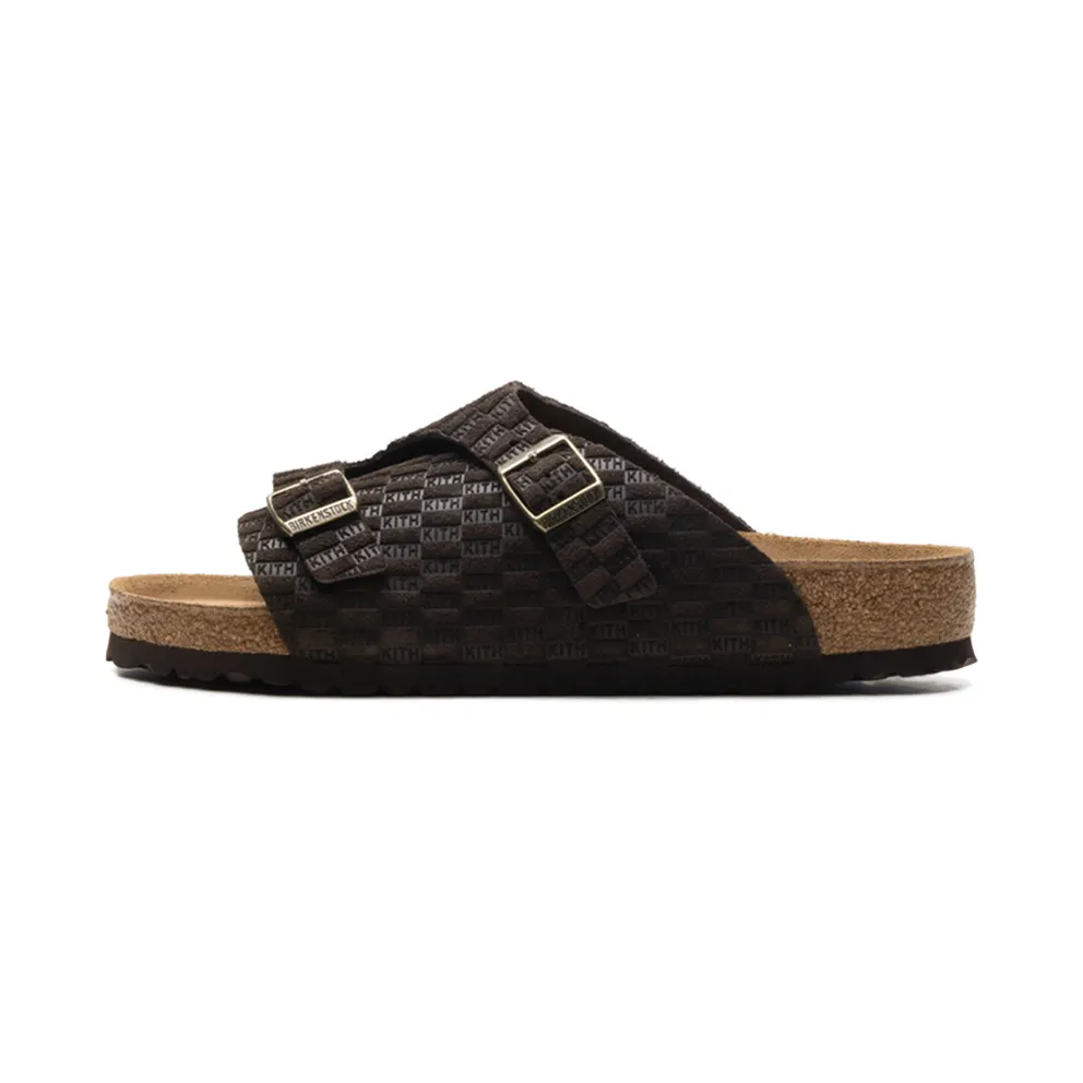 Birkenstock Zürich Deboss “Kith – Espresso” (1032165)