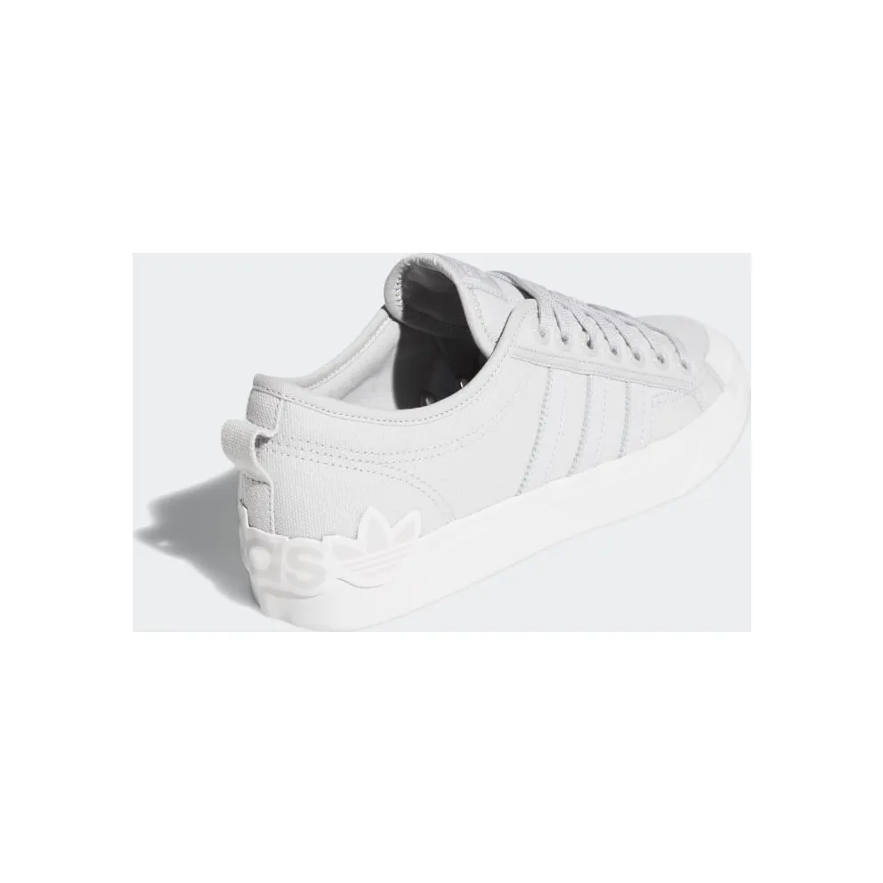 Adidas Nizza ‘Oversize Heel Logo – Light Solid Grey’ Light Solid Grey/Crystal White/Gum (EF5714)