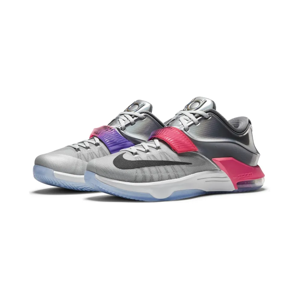 Nike KD 7 All-Star Pure Platinum/Multi-Color-Black (742548-090)