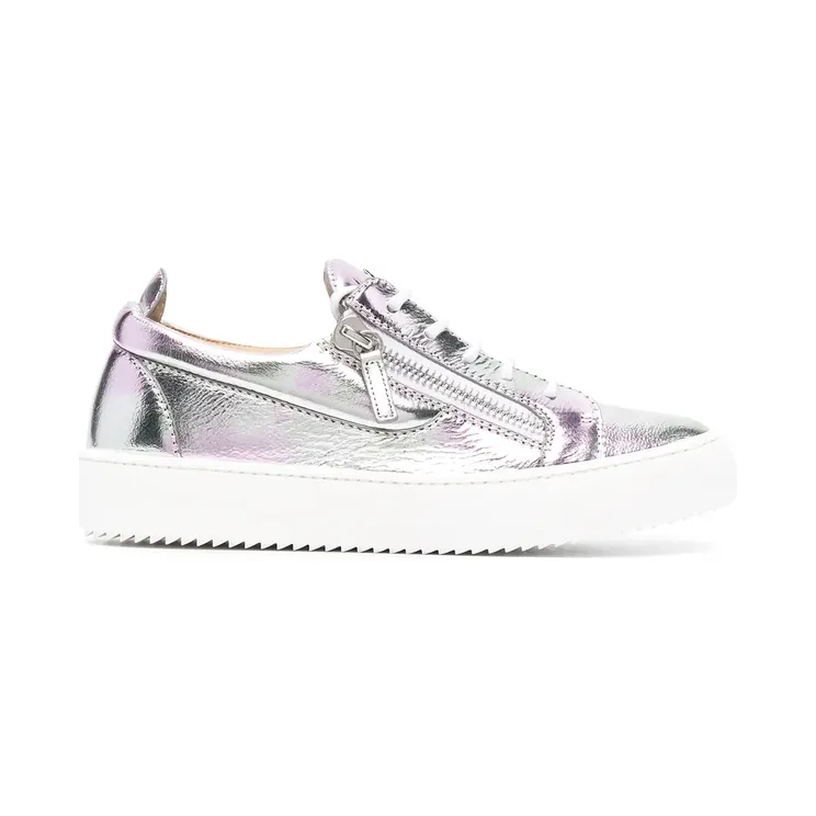 Giuseppe Zanotti Sneakers im Metallic-Look – Silber (RW00017036)