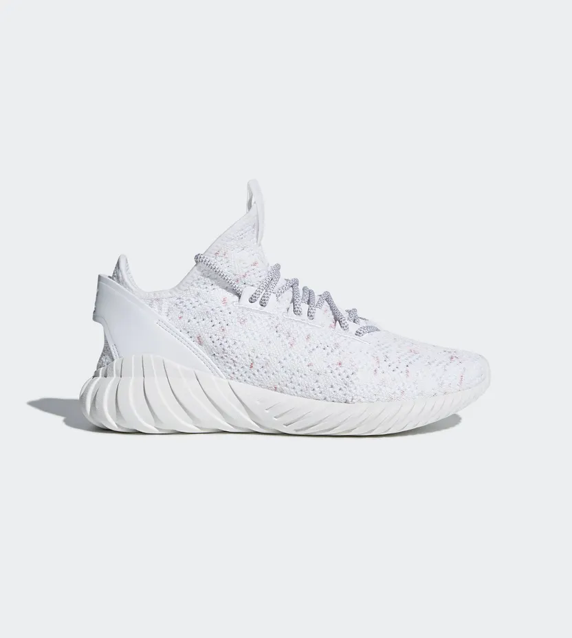 Adidas Tubular Doom Sock Primeknit ‘White’ Footwear White/Grey Three/Collegiate Burgundy (CQ0941)
