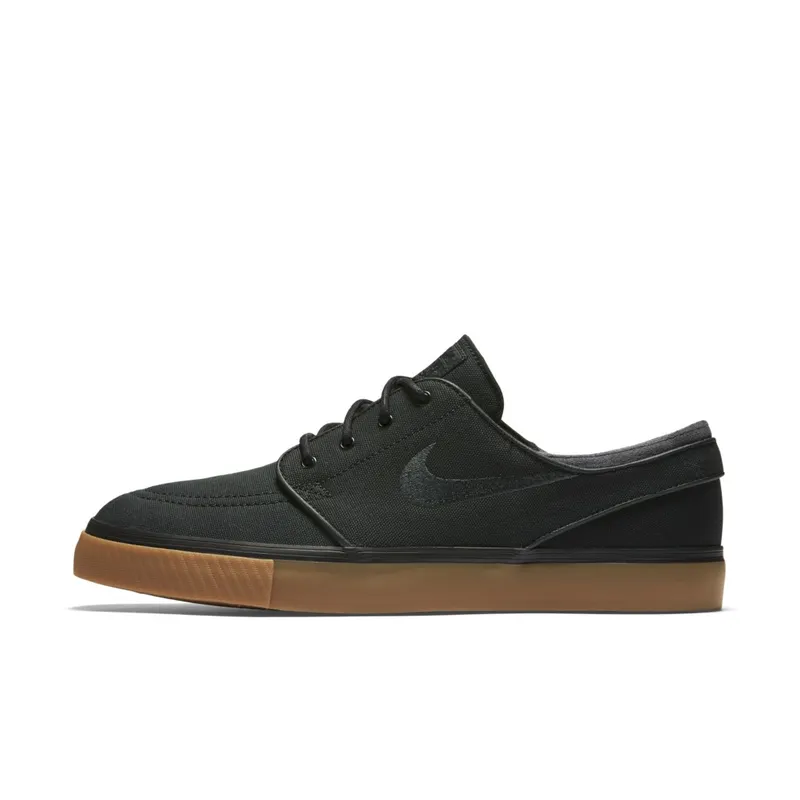 Nike SB Stefan Janoski Black Canvas Gum Black/Anthracite-Gum Medium Brown (333824-020)