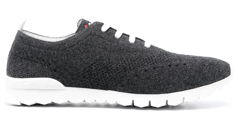 Kiton Sneakers in Strickoptik – Grau (USSCLAWN0084826012)