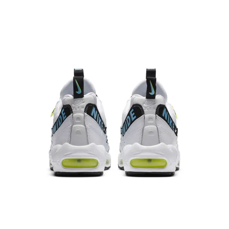 Nike Air Max 95 Worldwide Pack White White/Black-Green-Blue (CT0248-100)