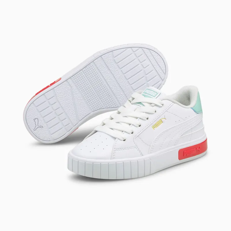 PUMA Cali Star Kids’ White/Eggshell Blue (380550-04)