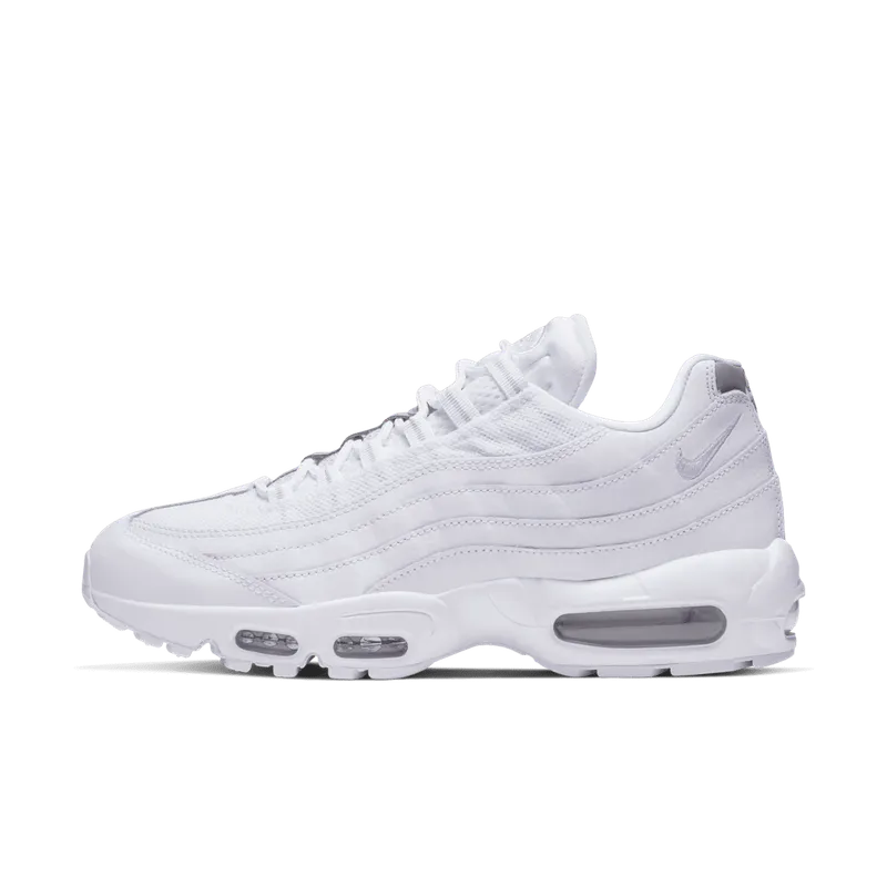 Nike Air Max 95 White Pure Platinum White/Pure Platinum-Reflect Silver-White (AT9865-100)
