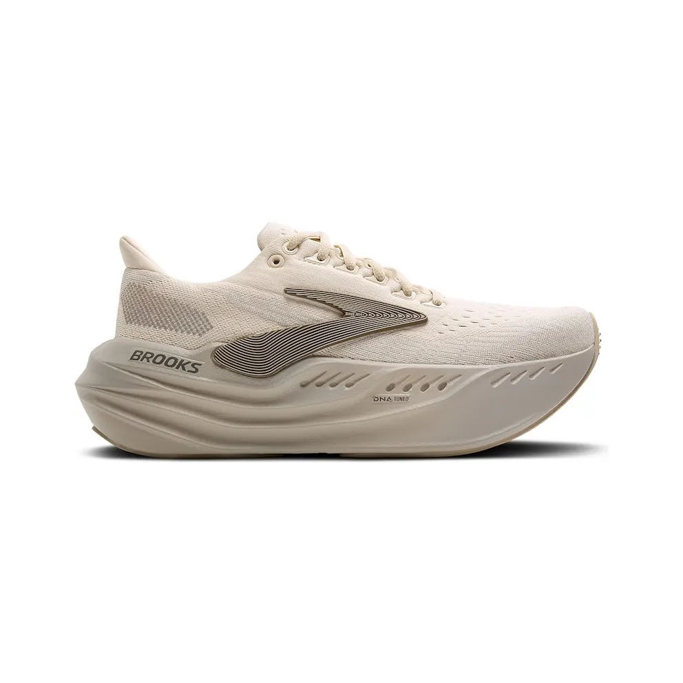 Brooks Glycerin Max Almond Peach London Fog White (120436-1B-208)