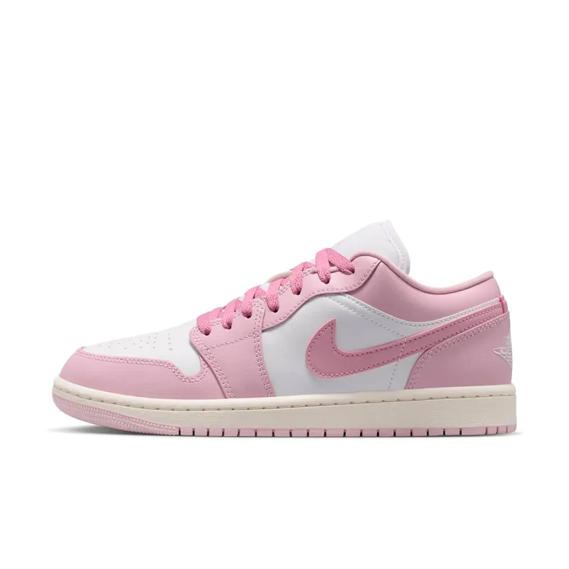 Jordan 1 Low “Iced Carmine White” (DC0774-607)