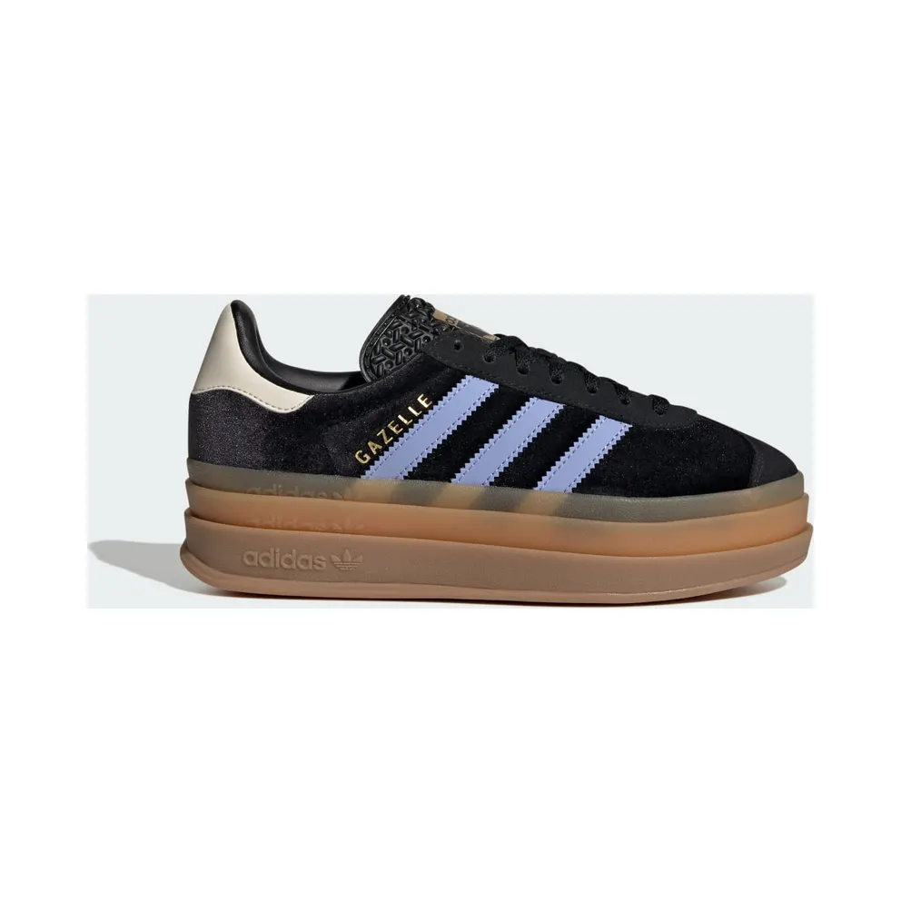 Adidas Gazelle Bold Kids Core Black / Blue Spark / Wonder White (JR5965)