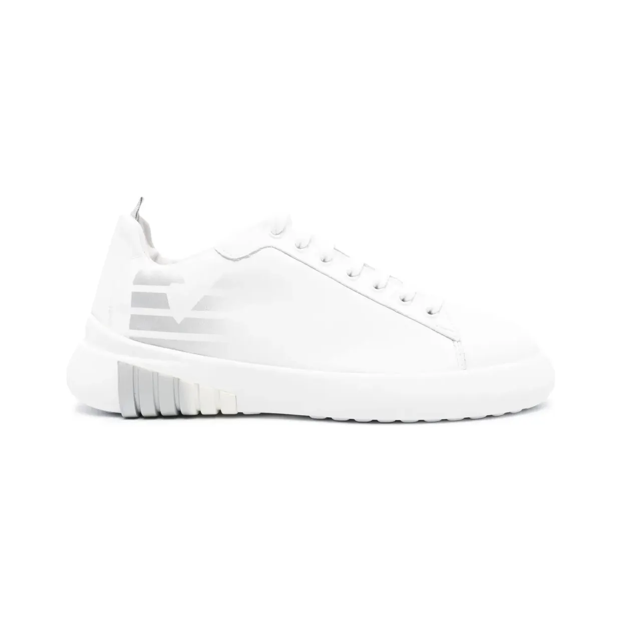 Armani Emporio Armani Leren met logoprint “White” (X3X204XF764)