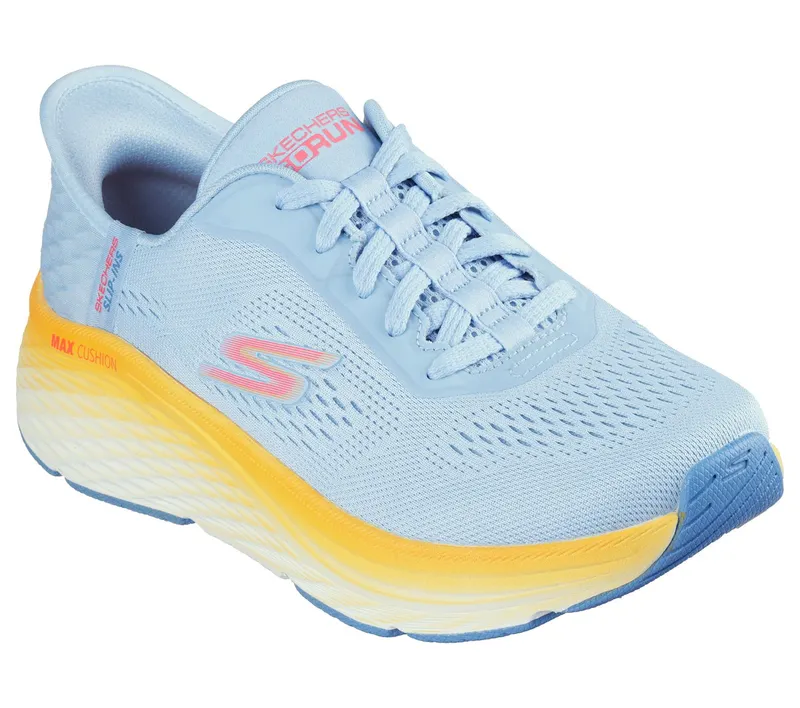 Skechers Slip-ins: Max Cushioning Elite 2.0 Sneaker Blue/Orange