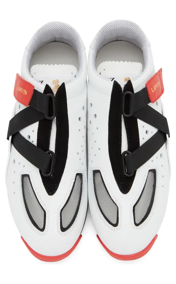 Lanvin White Cycle Sneakers (FM-FSJY01-ANIL-H21) (5)