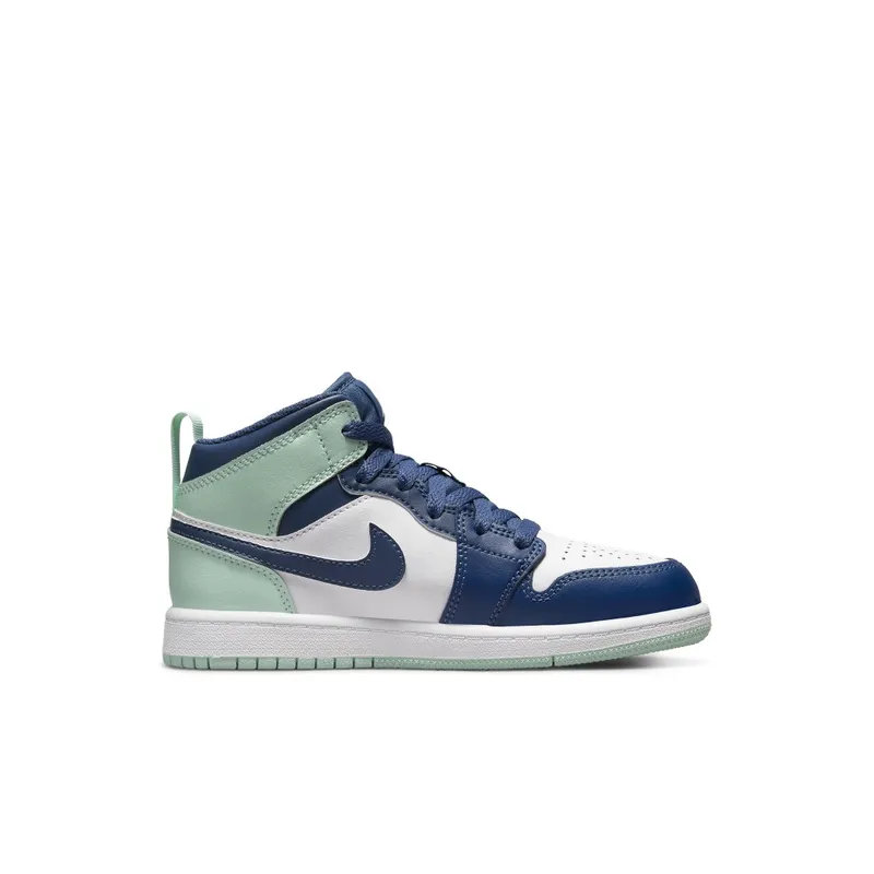 Air Jordan 1 Mid Mystic Navy Mint Foam (PS) (640734-413)