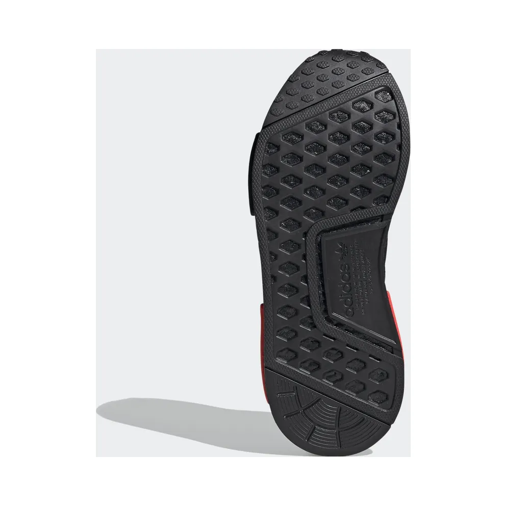 adidas NMD R1 V2 Core Black Solar Red (GS) Core Black/Core Black/Solar Red (FV8174)