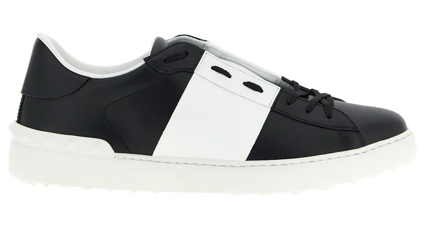 Valentino Garavani Open Valentino Garavani “White/Black” (Y2S0830BLU0NI)