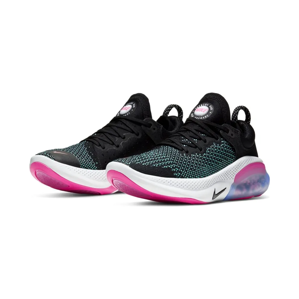 Nike Joyride Run Flyknit Black Pink Blast (W)