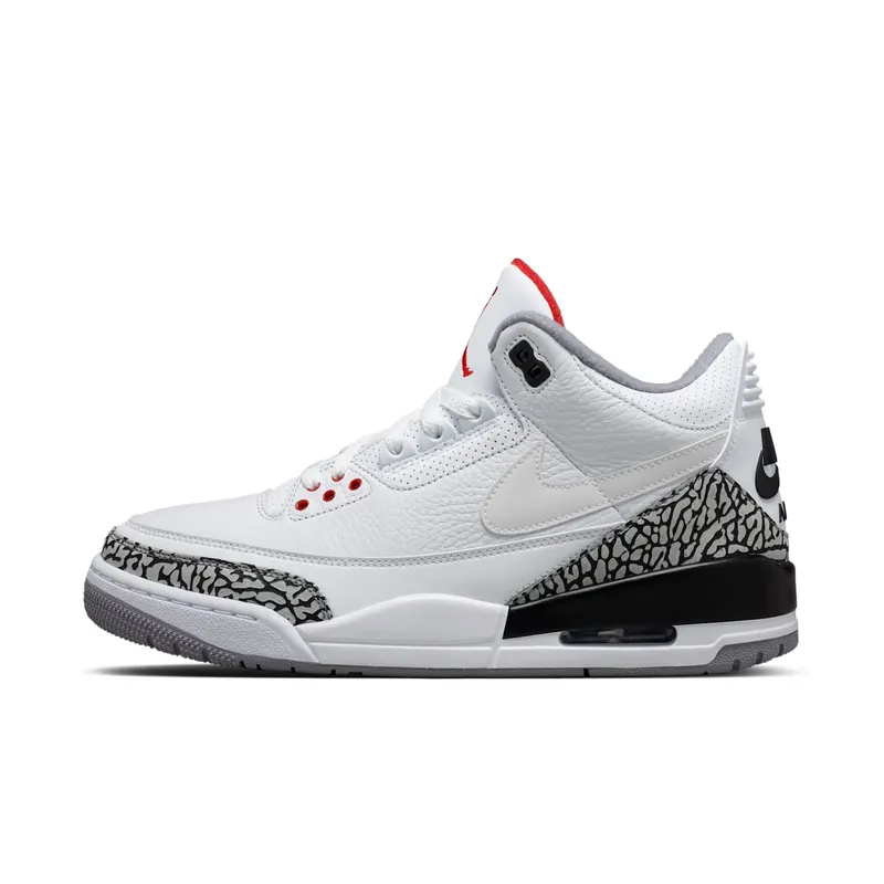 Jordan Air  3 JTH Super Bowl White/Fire Red/Black (AV6683-160)