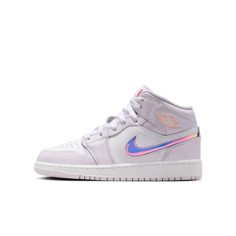 Air Jordan One Mid Barely Grape / White / Atomic Pink (IM4419-500)