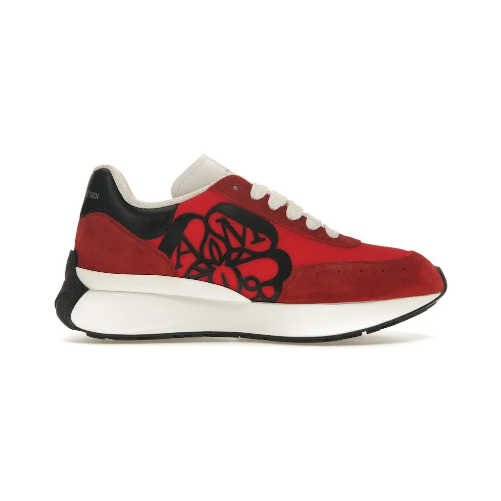 Alexander McQueen Sprint Runner Lust Red (688546W4T226475)