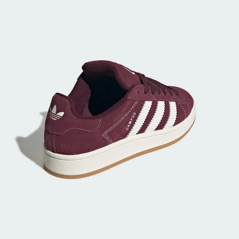 Adidas Campus 00s Maroon / Core White / Maroon (JS2761)