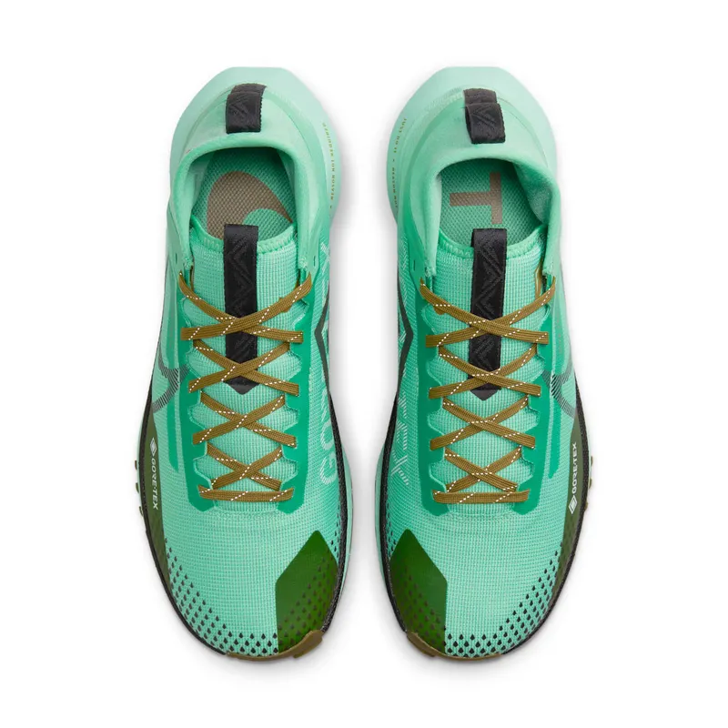 Nike React Pegasus Trail 4 Gore-Tex Spring Green Olive Flak Mint Foam Black (DJ7926-301)