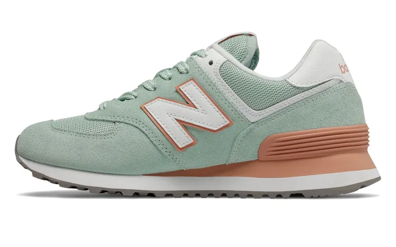 New Balance 574 Mint Orange (W) Mint/Orange (WL574ESE)