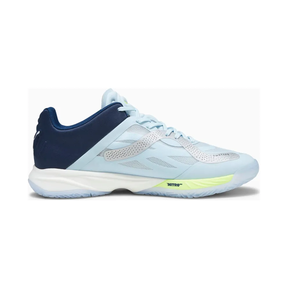 Puma Accelerate Nitro Sqd Indoor Shoes Blue/White/Silver (10729301)