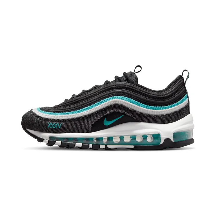 Nike Air Max 97 “Black / Summit White / Sport Turquoise” (DN3275-001)