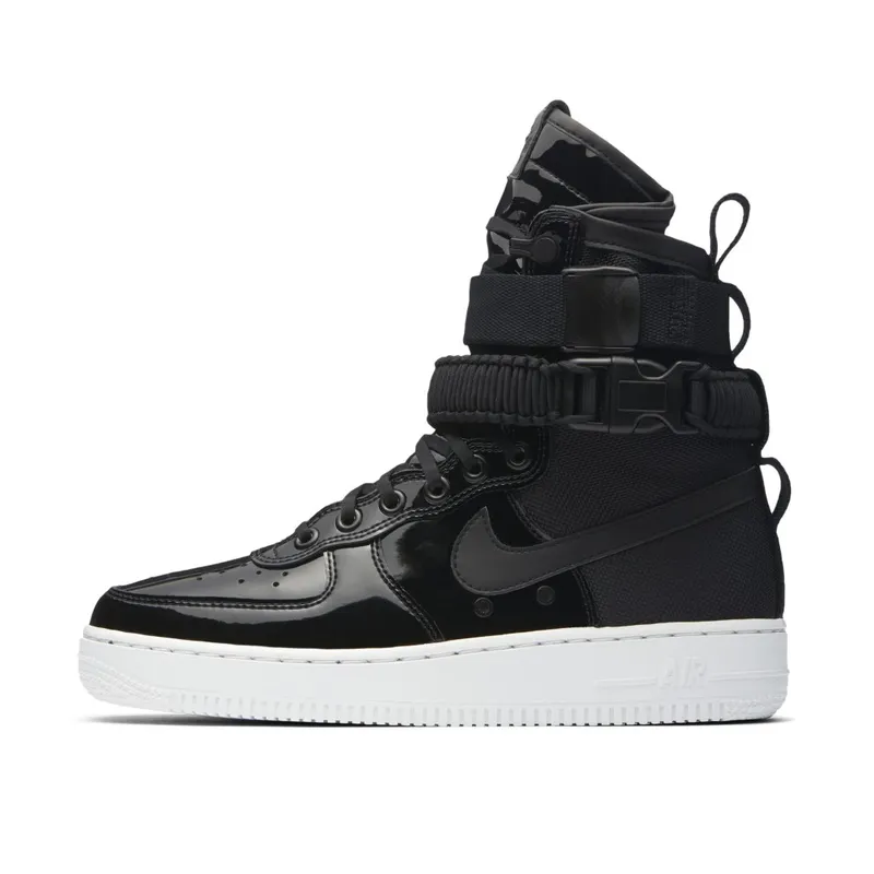 Nike SF Air Force 1 High Ruby Rose Force Is Female Black (W) Black/Black-Reflect Silver-Cool Grey (AJ0963-001)