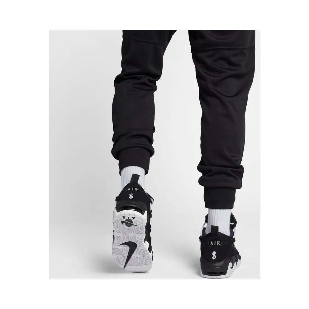 Nike Air More Money Black White White/Black-Team Red (AJ2998-001)